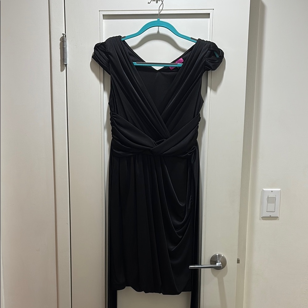 J Jasper Conrad Elegant Black Dress US 8
